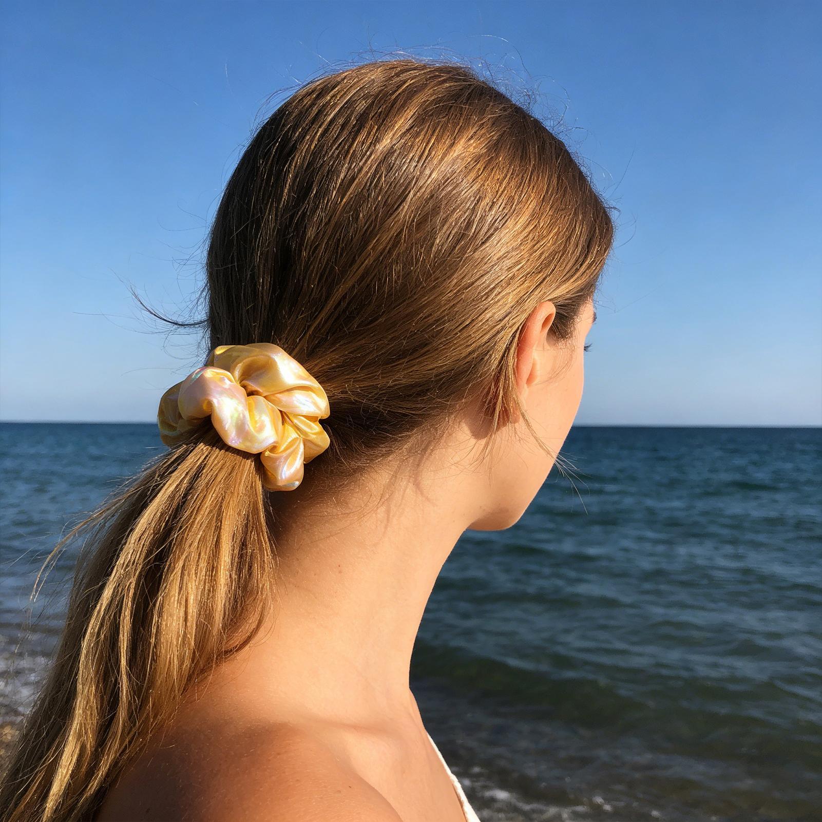 Soft Hair Scrunchies with Zipp - огляд і ціна Headband Summer Knit