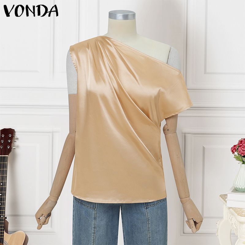 Plus Size 5XL VONDA Women Blou - огляд і ціна Blouse Off Shoulder