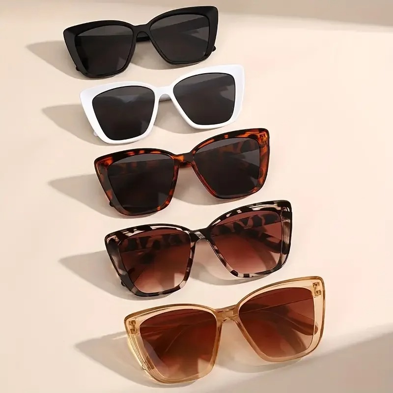 5 Pcs Women's Vintage Cat-Eye  - огляд і ціна Sunglasses Cat Eye