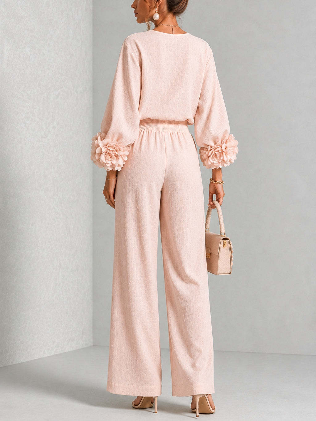 Women 2 Piece Linen Outfit O N - огляд і ціна Linen Pant Wide